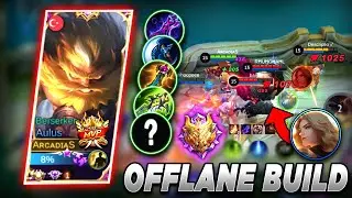 WTF DAMAGE!! NEW META AULUS OFFLANE/SIDELANE AULUS? Aulus Best Build and Embem| Aulus Mobile Legends