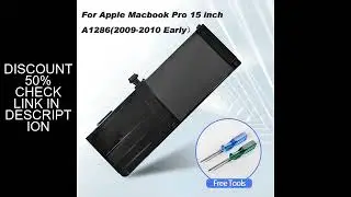SKOWER A1321 A1382 Battery for apple macbook pro 15.4 inch a1286 2009 Mid 2010 MB985 MC118 a1286 Lat