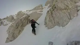 Monte La Meta alpinismo invernale 