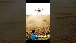 Future of Indian Farming 🌾 | Woman Farmer Using Smart Irrigation Drone