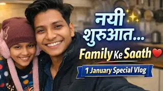 My 1 January Vlog | Nayi Shuruaat Naye Sapne | New Year Special