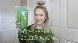 MY EXPERIENCE WITH CELERY JUICE | Cured My Acne?!