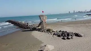 🎬 Playa Mocambo y el edificio “Jenga” – Tesoros escondidos de Veracruz #jenga #veracruz #playa