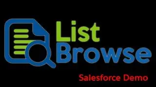 List Browse Demo for Salesforce
