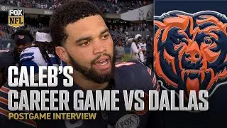 Bears' Caleb Williams on 4-TD game vs. Cowboys, Ben Johnson's first win & more | NFL on FOX