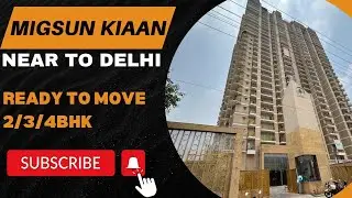 Migsun Kiaan Vasundhara Atal Chowk RTM 2,3&4BHK Sizes Available Call Us 8750011269/9711996364#luxury