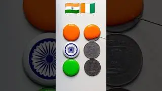 Water Drop On Flag Colour #shorts #india #art #viral #15august