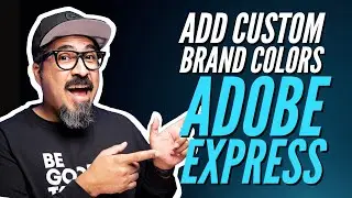 How To Add Custom Colors in Adobe Express