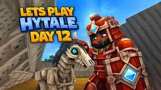 Lets Play Hytale | DAY 12 | BUILDING THE BASE