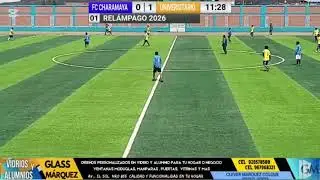 RELAMPAGO COPA PERU  2026 FC CHARAMAYA VS UNIVERSITARIO DE MAÑAZO