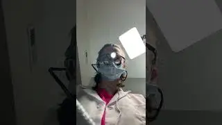 POV Dental Exam with Injections and Cleaning in Loupes and Pink Scrubs