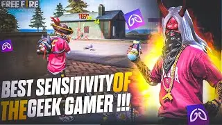 Best sensitivity of the geek gamer.🤯 only headshot+onetap sensitivity.all gun Play this sensitivity