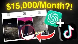 Bulk Create MONETIZABLE Videos With A.I | Tiktok Creativity Program ($15,000/Month)