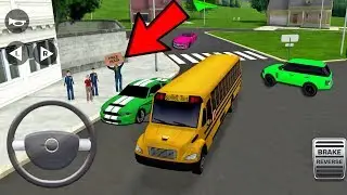 Super High School Bus Driving Simulator 3D 2018 #1 Android IOS gameplay