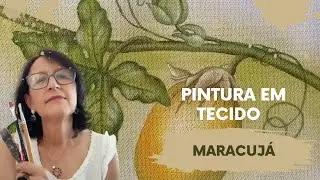 Pintura em Tecido - Maracujá