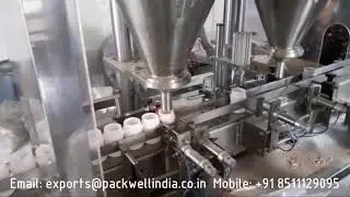 Automatic asafoetida hing powder filling machine