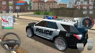 Police Simulator Car Patrol | Ford Police Interceptor SUV Bank Security Mission | Android & iOS