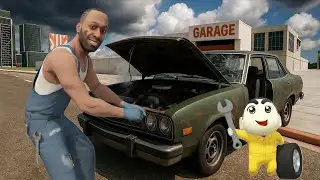 FRANKLIN OPENED GARAGE AND BECOME A MECHANIC WITH SHINCHAN ~ INDIAN BIKE DRIVING GAME 