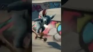 Stitch skating  🛹 #stitch #skate #skating #Yorution #divertido