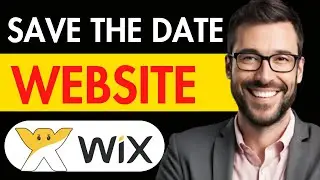 HOW TO MAKE A WEDDING SAVE THE DATE WEBSITE ON WIX
