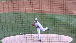 Nationals Prospect Felipe Rivero Warming Up 4/10/14 HD