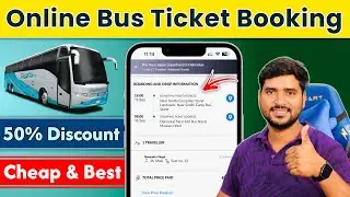 Online BUS Ticket Booking in HINDI | Make My Trip Se Bus Ticket Kaise Book Kare | VOLVO Bus Booking