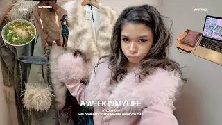 A week in my life  🍵 shopping 🍜 eating 💻 cafe vlog🥐🧋