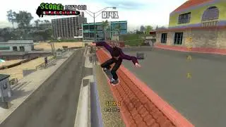 Tony Hawk’s American Wasteland Classic Mode #: Santa Cruz - All Goals & Stat Points in 1 Run