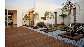 Contemporary garden designs for small gardens