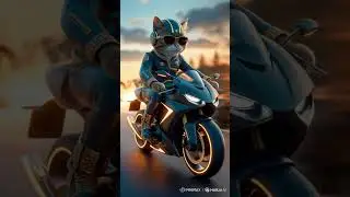 cat rider #cat #cute #funny #catlover #cutecat #petdance #dancingcat #dance