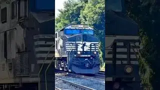 NS Intermodal Rumbling Through Porter