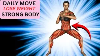 15 Min Easy Exercise To Lose Weight + Burn Belly Fat At Home!