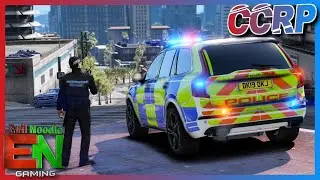 BRITISH POLICE GTA5 - CCRP LIVE - Evil noodle Gaming
