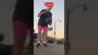 Crazy trickshot with the hawk tua! #trickshotmaster #funny #hawktuah