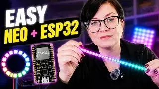 Sparkle Up Your Fashion Tech with ESP32 and WS2812b Lights!