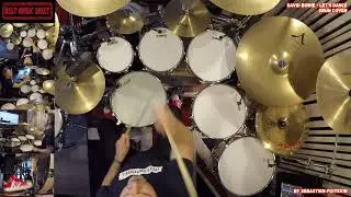 🥁 David Bowie Let's Dance DRUM COVER | Drum Sheet Music David Bowie Let's Dance | Let's Dance Drums