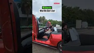 MG Cyberster | What We Didn&rsquo;t Like #overdrive #mg #mgcyberster