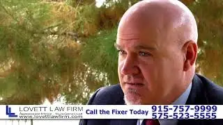 The Lovett Law Firm in El Paso TX - Why I became an injury lawyer