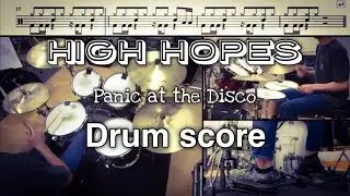 High Hopes ドラムスコア デモ  Panic! At The Disco