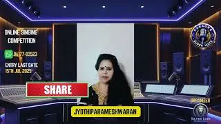 🎤 Karaoke Super Voice 2025&ndash;Jyothiparameshwaran| Online Singing Competition | Silver Lion Production