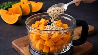 🎃🔥 Pumpkin instead of bread! I'm spoiling my grandchildren with this healthy pumpkin recipe!