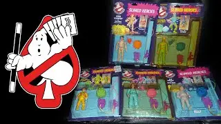 The Real Ghostbusters - Slimed Heroes figure collection by Kenner - Vintage Review