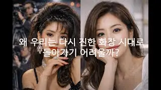 왜 우리는 다시 진한 화장 시대로 돌아가기 어려울까? #진한화장 #메이크업트렌드 #화장변화 #2000년대초반메이크업 #요즘메이크업