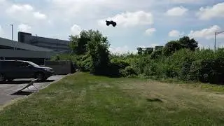 Bashing with T-Bone Racing Airtime Ramp!