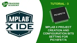 Создание проекта в MPLAB X IDE для микроконтроллера PIC16F877A