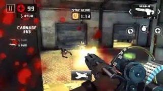 Dead trigger 2 defend minigun type92 take no damage.