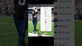 The remaining New England Patriots NFL schedule