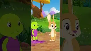 Rabbit vs Frog: Who&rsquo;s Better at Bouncing? 🐰🐸 | Purple Turtle