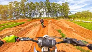 PRIMEIRA VEZ ANDANDO NA PISTA DE MOTOCROSS DA FAZENDA