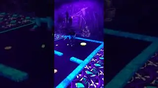 Coast and Uncle Josh playing mini gold in New Plymouth